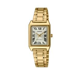 CASIO Stainless Steel Analog Wrist Watch LTP-V007G-9BUDF - 33 mm - Gold