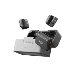 dji Mic Mini (2 TX + 1 RX + Charging Case) Clear Audio Capture, Easy to carry and use, Long Battery Life Mic Mini Black