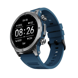 Noise Endeavour Smartwatch 1.46" AMOLED, BT Calling, SOS & 100+ Sports – Teal Blue