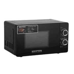 KRYPTON 20L Microwave Oven with 5 Power Levels & 30-Min Timer, 700W – Black KNMO6196