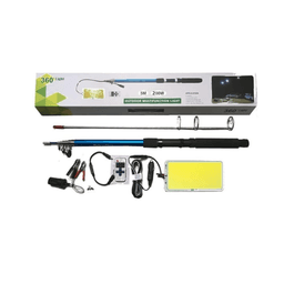 360° LED Camping Lantern Light – Multifunction Outdoor Fishing Rod Lamp with 5M Strip and Remote, ‎FR-04