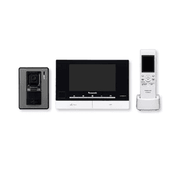 Panasonic Wireless Video Intercom System – VL-SWD272CX1, Black, with 7-Inch LCD Monitor and Cordless Handset  VL-SWD272CX1