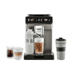 De'Longhi Eletta Explore Cold Extraction Coffee Machine 1.8L 1450W Silver Black ECAM450 86 T