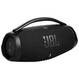 JBL Boombox 3 Powerful Wi-Fi And Bluetooth Deep Bass 3-Way Speaker 24H Battery 3D Dolby Atmos JBLBB3WIFIBLKUK  Black