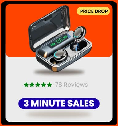 Alltec 2 in 1 Bluetooth Wireless Earbuds with 1200mAh Power Bank Charging Case Multicolour(Colour May Vary)