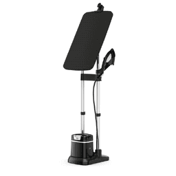 Tefal Lightweight Garment Steamer IXEO + All-in-One Full-Size Iron Steamer Twin Boiler Tech QT1510G0 Black