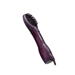 Babyliss Paddle Airbrush 1000W Hair Styler with Ionic Technology, Cool Air & Styling Accessories – BABAS115PSDE Purple