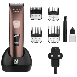 Moser Li Pro2 Cordless Hair Clipper for Men 1888 0151 Deep metallic burgundy