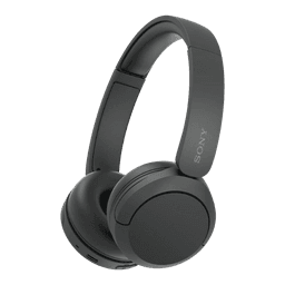 Sony WH-CH520 Wireless Base Headphones UAE Version with Multipoint Connection, 50 Hours Battery Life, On-Ear Style and Clear Hands-Free Calling Black