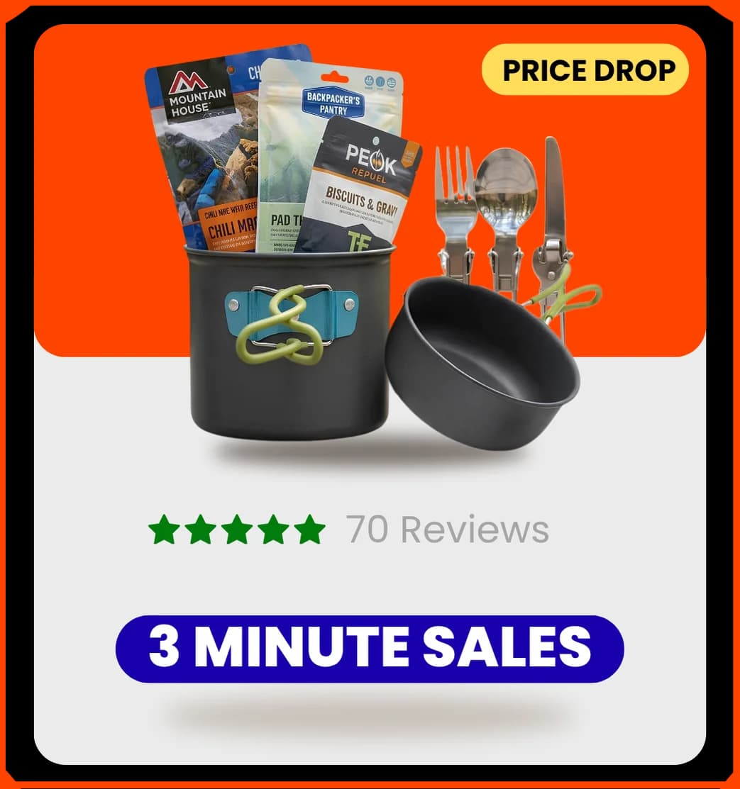 Generic DS-101 Outdoor Cooking Set – Compact Camping Cookware Kit with Foldable Utensils Generic DS-101 Outdoor Cooking Set – Compact Camping Cookware Kit with Foldable Utensils