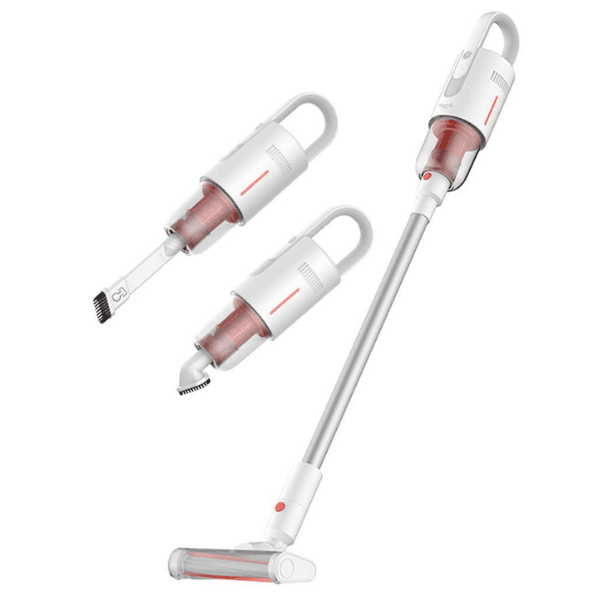 Deerma Handheld Cordless Vacuum Cleaner Autovertical Stick with Impressive Strong Endurance Suitable for Cleaning Floor, Sofa, Ceiling, Car 160 W VC20 Plus White/Red Deerma Handheld Cordless Vacuum Cleaner Autovertical Stick with Impressive Strong Endurance Suitable for Cleaning Floor, Sofa, Ceiling, Car 160 W VC20 Plus White/Red