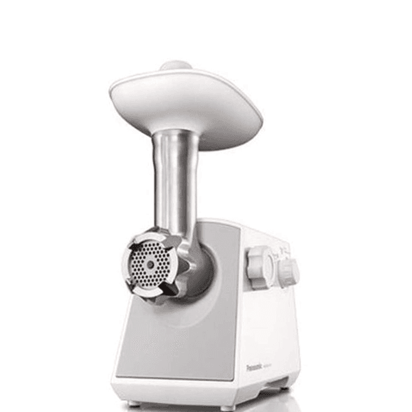 Panasonic Meat Grinder 1500W MK-MG1560 White/Silver (OPEN BOX) Panasonic Meat Grinder 1500W MK-MG1560 White/Silver (OPEN BOX)
