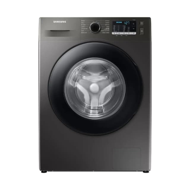 Samsung 8Kg Front Load Washing Machine with EcoBubble, Hygiene Steam, Digital Inverter Technology, 1400 RPM, Drum Clean, Bubble Soak, StayClean Drawer, UAE Version WW80TA046AX Samsung 8Kg Front Load Washing Machine with EcoBubble, Hygiene Steam, Digital Inverter Technology, 1400 RPM, Drum Clean, Bubble Soak, StayClean Drawer, UAE Version WW80TA046AX