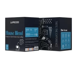 LePresso House Blend Speciality Drip Coffee Medium Dark Roast 100% Arabica 8 Drip Bags LPCFFHBM