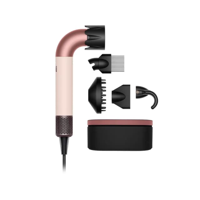 Dyson Supersonic r Hair Dryer Curly Coily Ceramic Pink Rose Gold Intelligent Attachments HD17 T3/T4 Dyson Supersonic r Hair Dryer Curly Coily Ceramic Pink Rose Gold Intelligent Attachments HD17 T3/T4