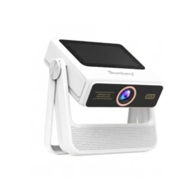 Smartberry HT40 4K HDR Smart Projector with DLP Display, LED Light Source, Electric Focus, Dual-Band 2.4GHz/5GHz WiFi, Built-In Touch Screen, Quad-Core Processor & Remote Control – White Smartberry HT40 4K HDR Smart Projector with DLP Display, LED Light Source, Electric Focus, Dual-Band 2.4GHz/5GHz WiFi, Built-In Touch Screen, Quad-Core Processor & Remote Control – White