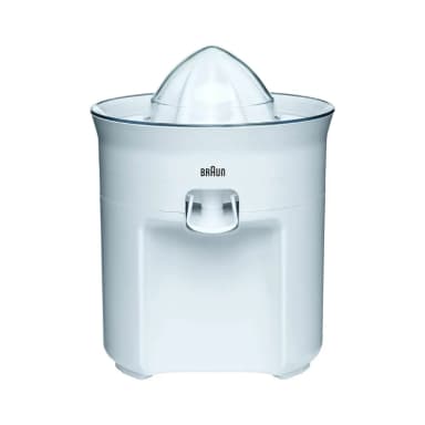 Braun Electric Citrus Juicer 1.75L with Anti-Drip System White CJ3050 Braun Electric Citrus Juicer 1.75L with Anti-Drip System White CJ3050